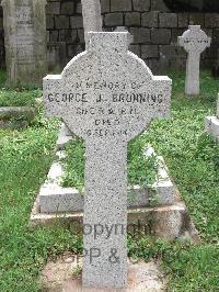 Hong Kong Cemetery - Brunning, George John